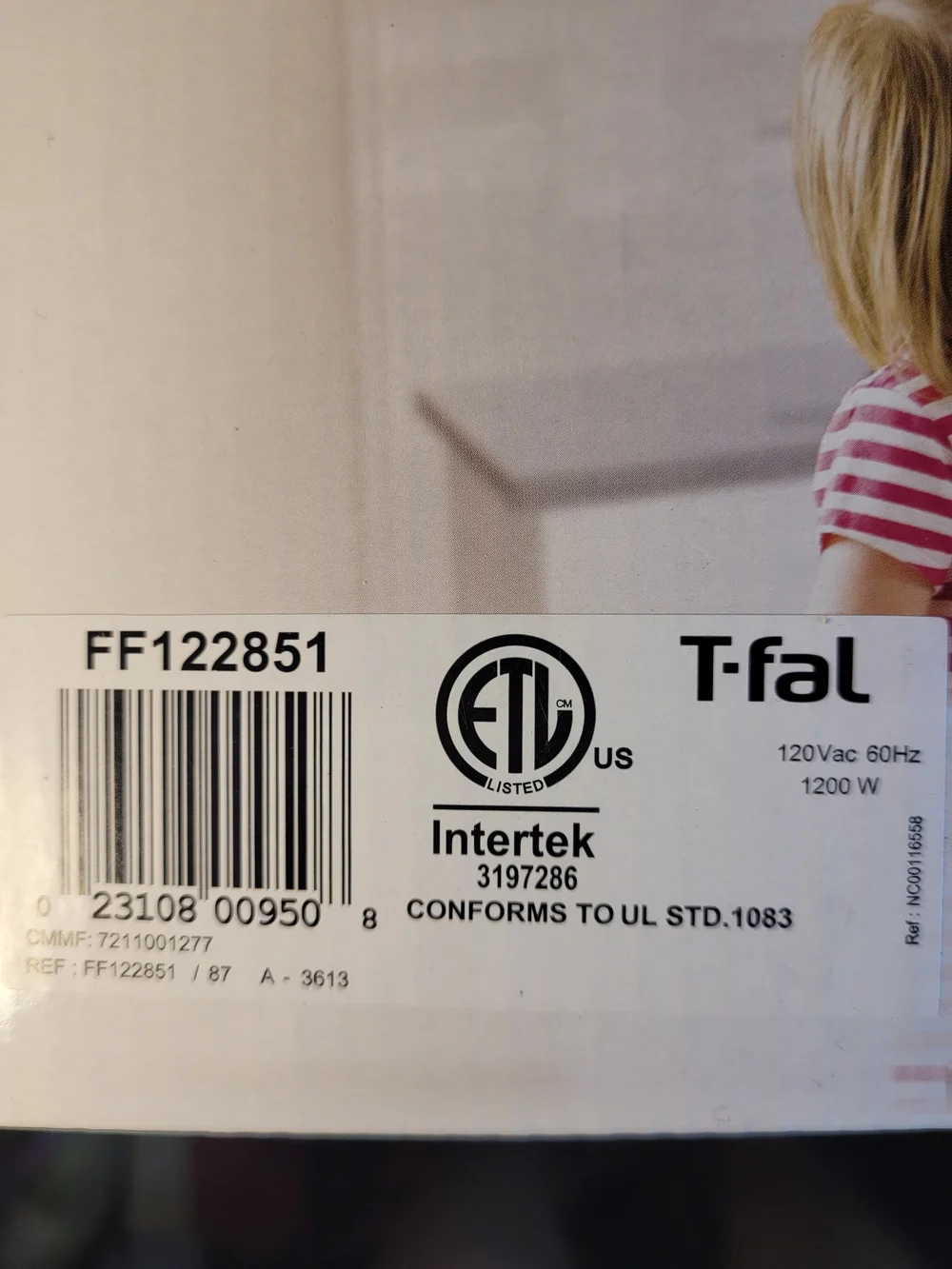 T-fal Compact Deep Fryer 2.2 lb Capacity Countertop New